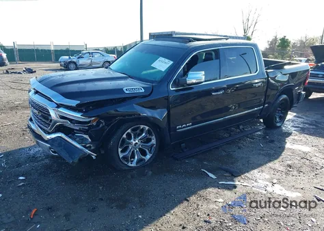 2019 Ram 1500 Limited 4X4 5'7 Box из США, поврежденный, VIN 1C6SRFHT7KN693081